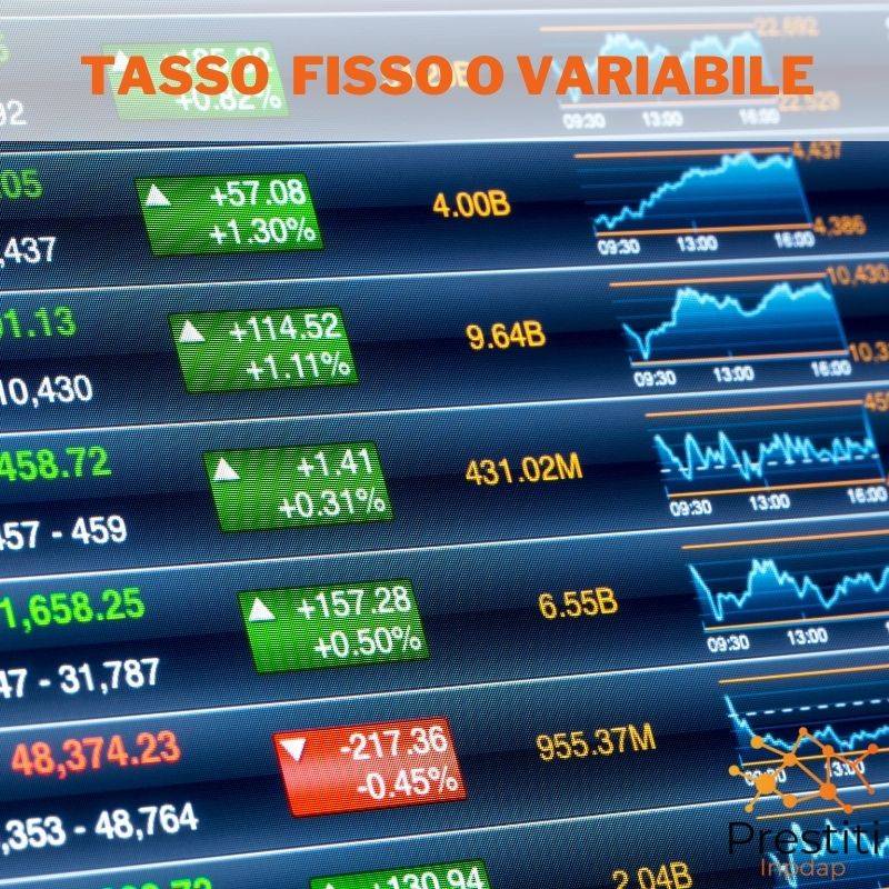 Tasso fisso o variabile